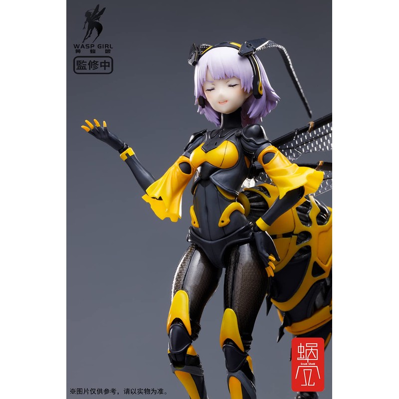 SNAIL SHELL BEE-03W Wasp Girl 1/12 Scale Action Figure