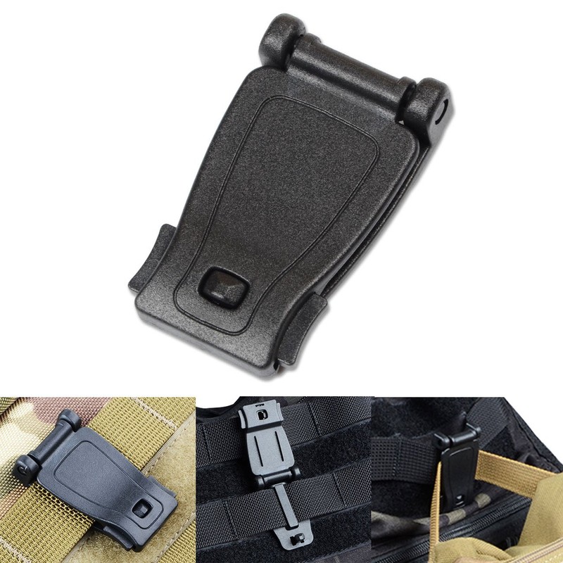Multipurpose Molle Clip Molle Strap Attachments Tool Web Dominator Buckle