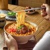 5 Pairs SUS304 Stainless Steel Chopsticks, Reusable Metal Chopsticks,Square Lightweight