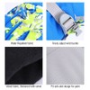 Winter Outdoor Ski Waterproof Wind Ventilation Thickened Warm Gloves(Blue XL)