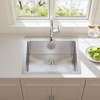 HOTIS 22x18 Inch Drop In Kitchen Sink, Stainless Steel Handmade