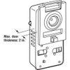 Prime-Line U 10814 200 Degree Door Viewer and Chime (Single