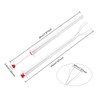 4PCS Pickle Picker Stainless Steel and Plastic Pickle Pincher 8