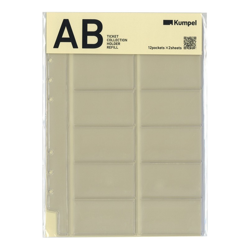 Kumpel Album Refill Ticket Collection Holder AB Type KPTH006