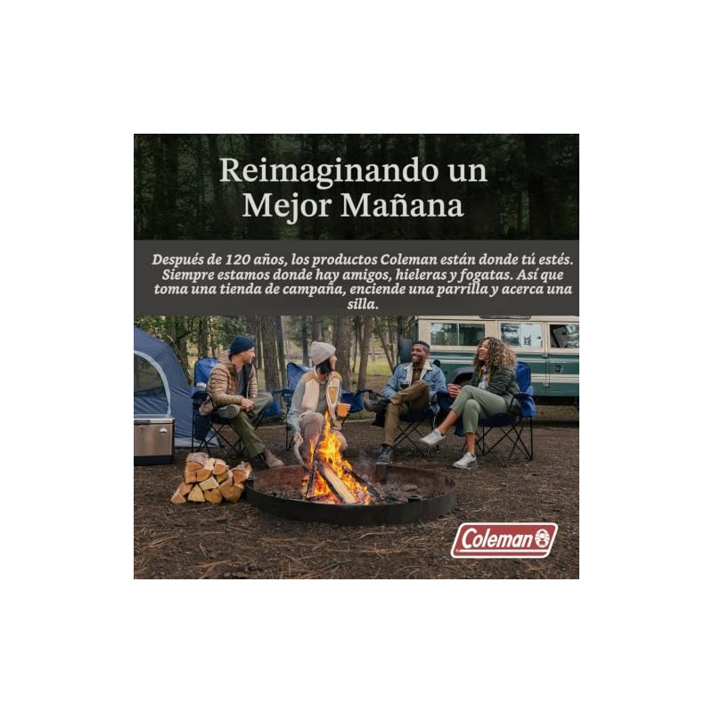Coleman Camp Sábanas de Jabón Viaje Biodegradables, 25 Hojas Perforadas