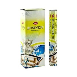 Hem Business Hexa Incense Sticks (120 Sticks, 6 Boxes Inside) - 9 Inches Long, 20g per Box - Elevate Your Professional Environment.