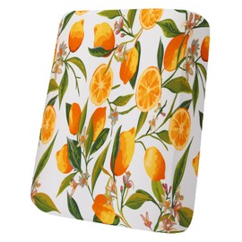 hyha - Fundas de cojín estampadas para sofá, fundas de sofá florales lavables para sofá, fundas de cojín elásticas para exteriores para muebles de patio con parte inferior elástica (cubierta trasera L