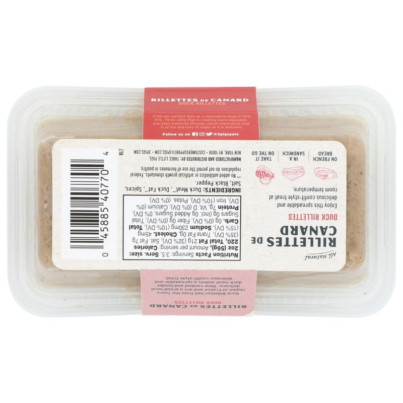 Rillettes de Canard, 7 oz. (2 pack)