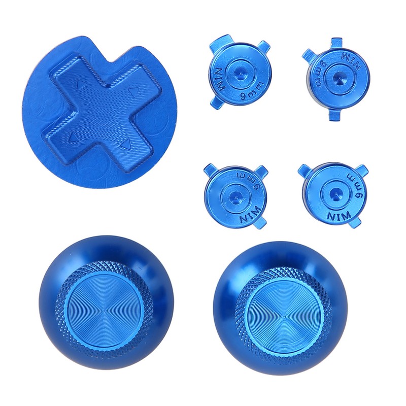 Controller Repair Buttons Set Metal DIY Replacement Joystick ABXY D