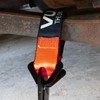 VULCAN Car Tie Down Axle Strap with Wear Pad -