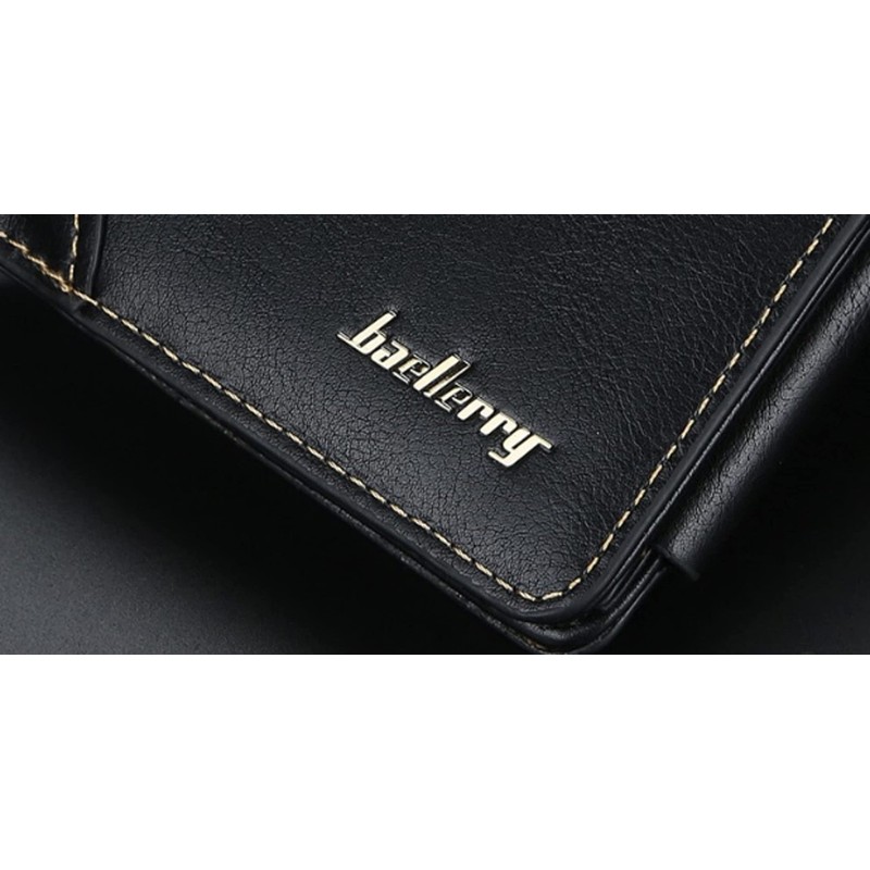 Thai Sawadee Men's Trifold Wallet, Thin, Compact, Thin, Leather Wallet,