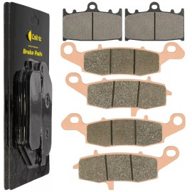 Caltric Front And Rear Brake Pads for Suzuki VL1500 Vl 1500 Boulevard C90 2005-2009