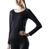 Otafuku JW-538 Women's All-Season Inner Long Sleeve Round Neck [Outlast