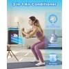 Portable Air Conditioner, 4-in-1 Evaporative Air Cooler, Personal Cooling Fan