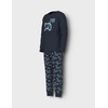 NAME IT Boy Long Sleeve Sleepwear Set, Dark Sapphire