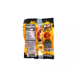 Trolli Peachie O's Gummy Rings 12 Count - 4.25 oz