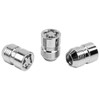 M12×1.25 Wheel Locking Lug Nuts, Height 1.27" Cone Seat Replacement