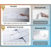 Art3d Peel and Stick Backsplash, 10-Pack Thickened Stick on Subway