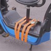 4Pcs Ratchet Straps Heavy Duty, 1” x 20ft Ratchet Strap