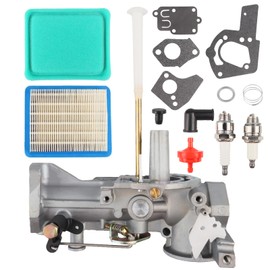 498298 Carburetor Compatible with Briggs and Stratton 112202 112212 112231 112232 112252 112292 134202 135202 133202 for Toro 62923 62924 with Air Pre Filter Gasket Spark Plug Diaphragm