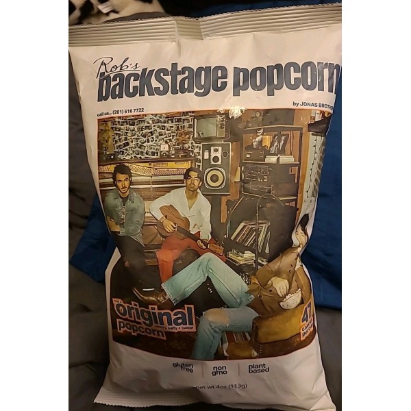 Robs Popcorn Jonas Brothers Rob's Backstage Popcorn Expired