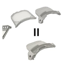 Dryer Lint Filter & Cover - Sits Flush Compatible with LG Model Numbers DLEX3360W, DLEX3370R, DLEX3370V, DLEX3370W