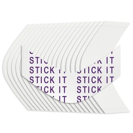 Sunshine Tape| Stick It Wig Tape | 36 Pieces | Strong Hold Adhesive (A Curve)