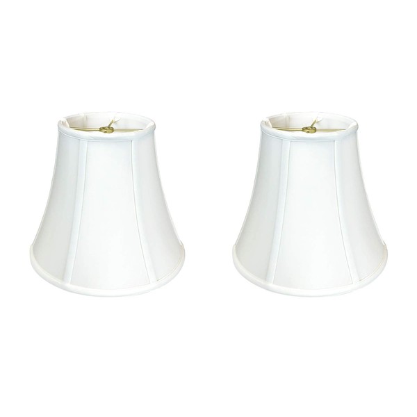 Royal Designs, Inc. BSO-704-10WH-2 True Bell Basic Lamp Shade, 5"