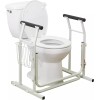Drive Medical MDS Stand Alone Toilet Safety Rail, White, EA
