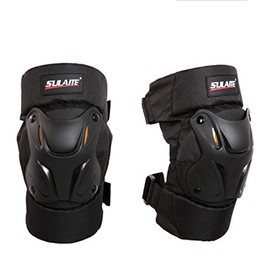 SULAITE Professional Adult Knee Pads Protective Gear for Skateboarding Inline Roller Skating Motorbike Bike Cycling Scooter