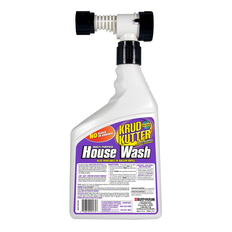 Krud Kutter HW32H4 Multi-Purpose House Wash, 32 oz
