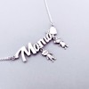 Agálea | Collar con Dije de Mamá, hijo o hija
