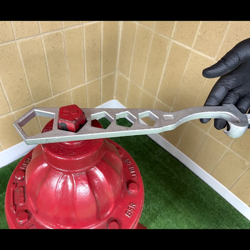 FireHoseDirect 5 Hole Fire Hydrant Wrench