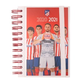 Erik Planner - School Planner Atletico de Madrid - Calendar Day to View 2020/2021 for Students - School Planner