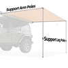 SAMOUT Vehicle Awning Replacement Pole (10FT Arm Pole)