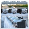 MorningRo 1 Pcs 20 Plate Chafing Dish Wind Stove Camping
