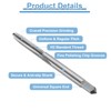 sourcing map 4pcs Straight Flute Thread Tap, 3/16-24 BSW Inches