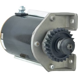 DSA New 12 Volt, 24 Teeth, PMDD Starter Compatible With/Replacement For Briggs & Stratton Intek 5-7hp Engine 694504 2.27in Gear OD, 3.93in Field Housing Length