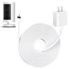 ALERTCAM 25ft Weatherproof Power Adapter for 𝐑𝐢𝐧𝐠 Spotlight Cam Plus/Pro