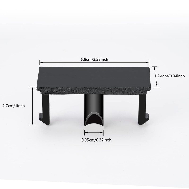 LUAATT Microwave Door Eject Button for KitchedAid,Upgraded Whirlpool Rectangular Button