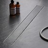 Sharpeye 32 Inch Linear Shower Drain with Tile Insert Grate,