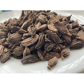 Black Brown Cardamom Pods Dried Whole Spices Premium Quality Badi Elaichi Mota Elaichi (500g)