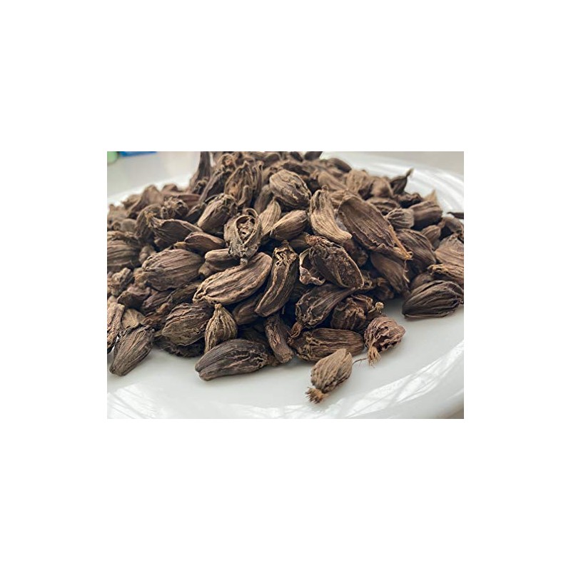 Black Brown Cardamom Pods Dried Whole Spices Premium Quality Badi