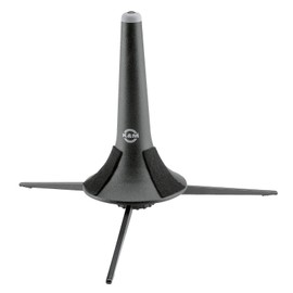 K&M 15210 Trumpet Stand 3 Feet + K&M 15700 Trumpet Holder + Keepdrum Microfibre Cloth