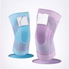 High-Elastic Women's Knee Brace for Fitness and Hiking Sports Blue 1pc/M 2ea