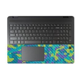 MightySkins Carbon Fiber Skin Compatible with Lenovo IdeaPad Flex 5 16" (2022) Full Wrap Kit - Summer Camouflage | Protective, Durable Textured Carbon Fiber Finish | Easy to Apply | Made in The USA