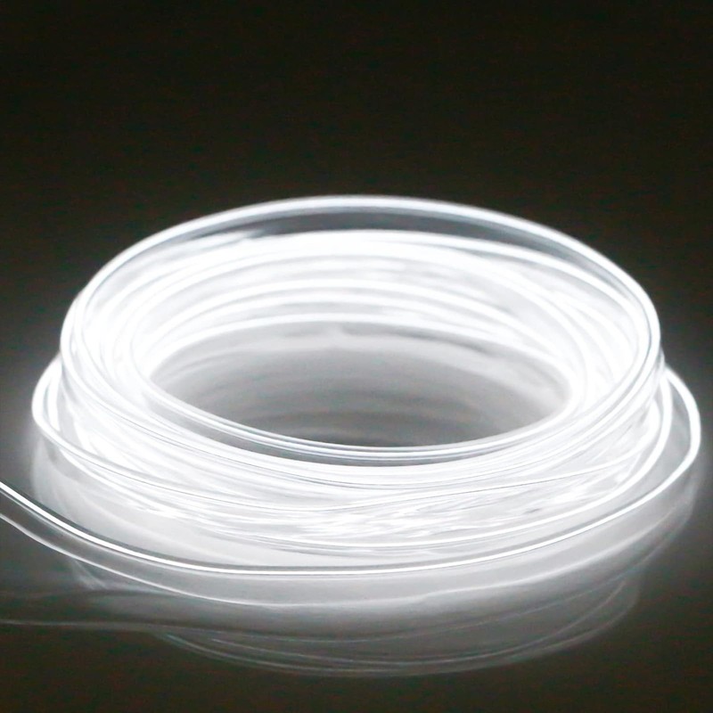 5M EL Wire Car LED Interior Strip Light USB Neon,