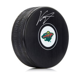 Kirill Kaprizov Autographed Minnesota Hockey Puck
