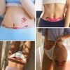 YFFSFDC 20 Pcs Tattoo Stickers, Hide Tattoos, Long Lasting, Waterproof,