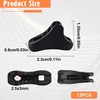 Guy Rope Tensioners 12pcs, Adjustable Guyline Tensioner and Plastic Rope